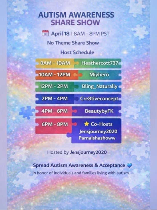 Other - 🧩 “In honor of my daughter and all families living with autism.” 4/18 PST